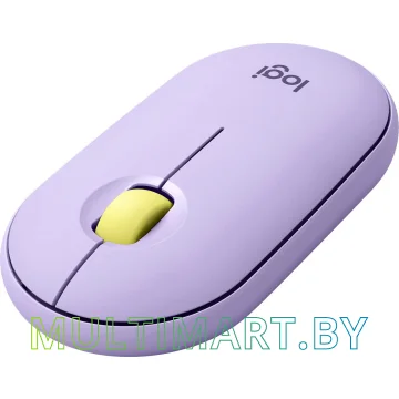 Мышь Logitech M350 Pebble (фиолетовый) картинка 2